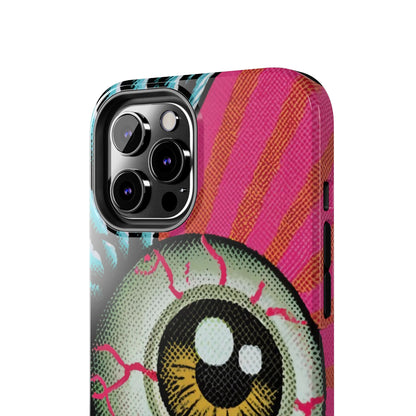 Winged Eye Pop Art Tough iPhone Case