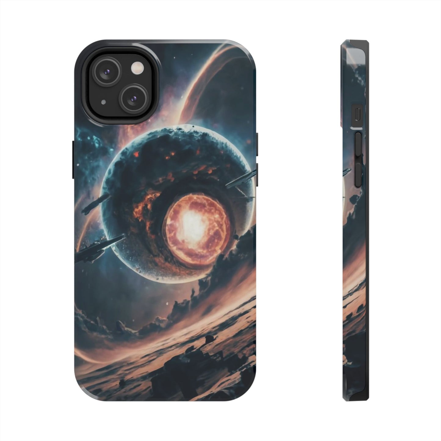 Cosmic Implosion Planet Tough Phone Case