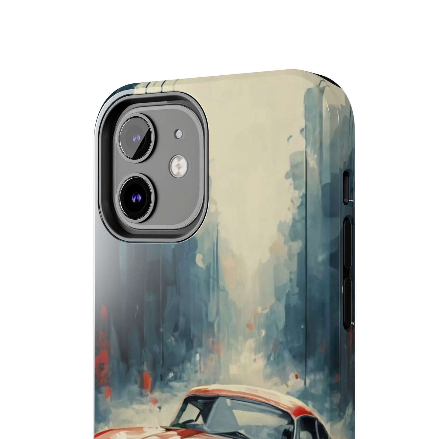 City Drive Red Sports Car Tough Phone Case