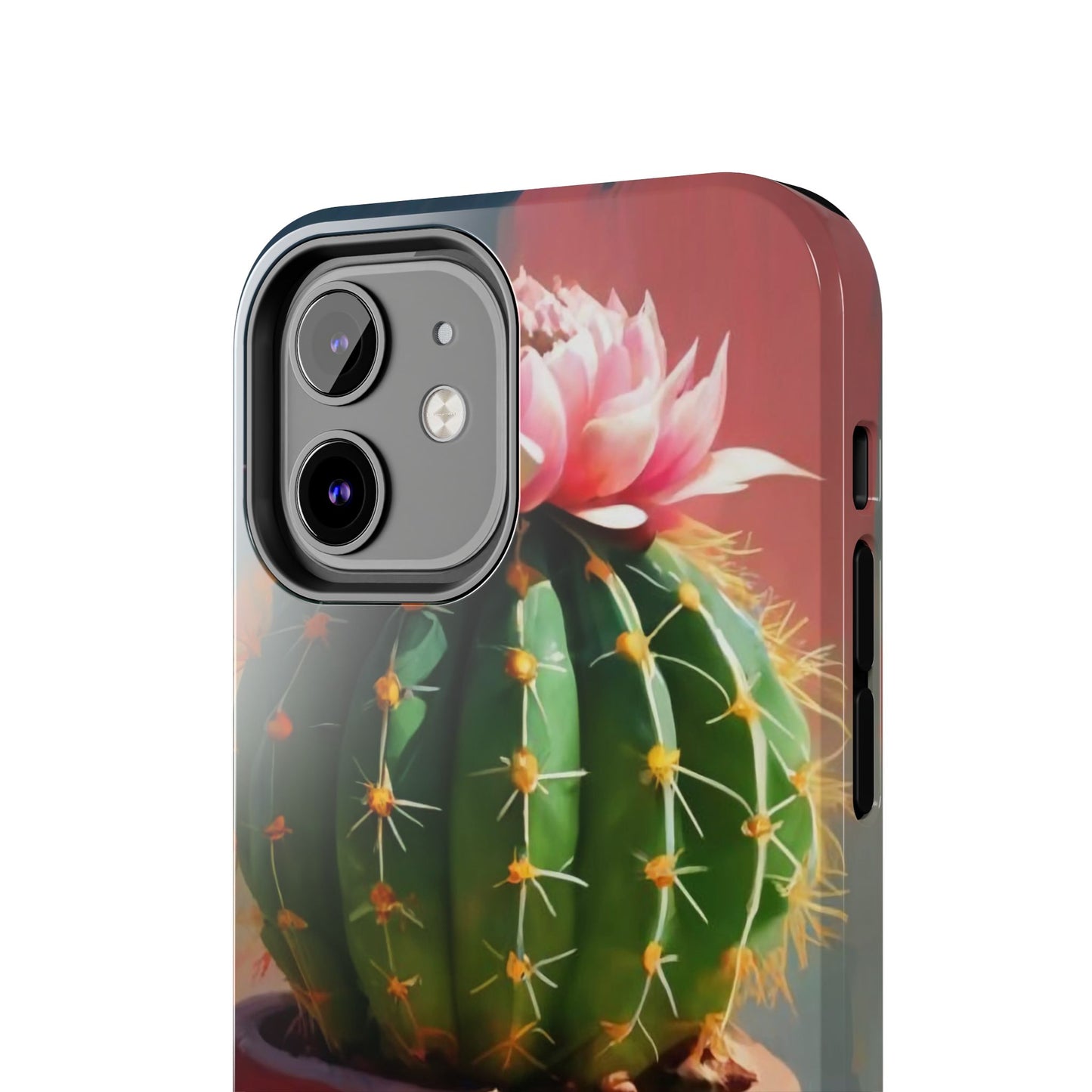 DesertBloom Terracotta Cactus Tough Phone Case