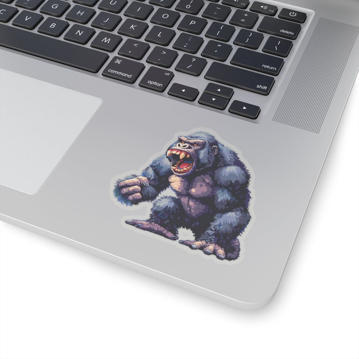 Pixelated Furious Ape Launch Vinyl Sticker