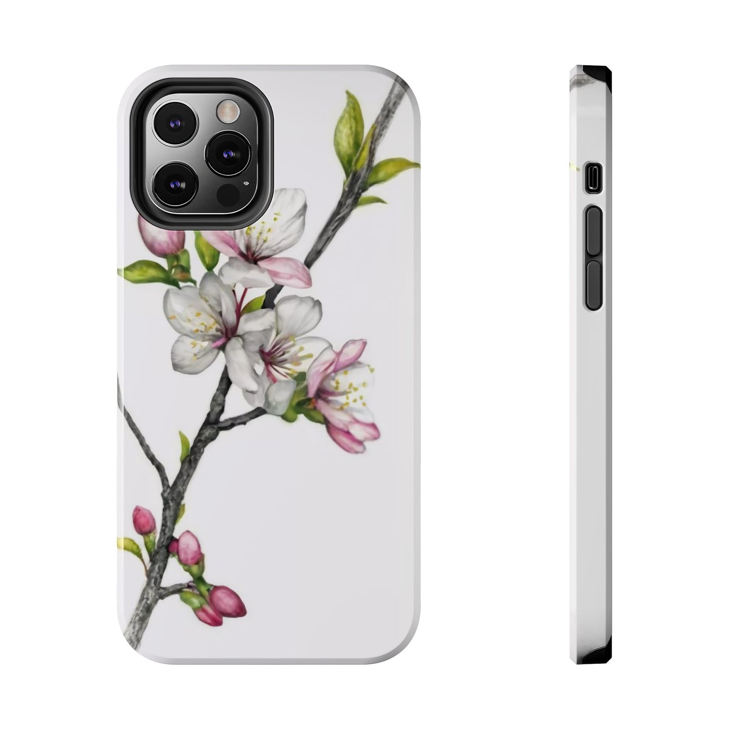 Minimalist Blossom Branch Tough Phone Case