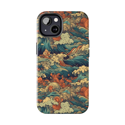 Colorburst Coast - Wave of Colors - Tough Phone Case