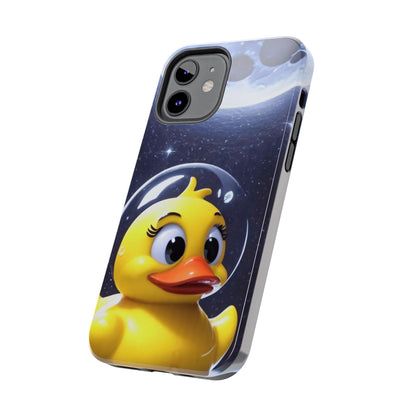 Lunar Space Duck Adventure Tough Phone Case