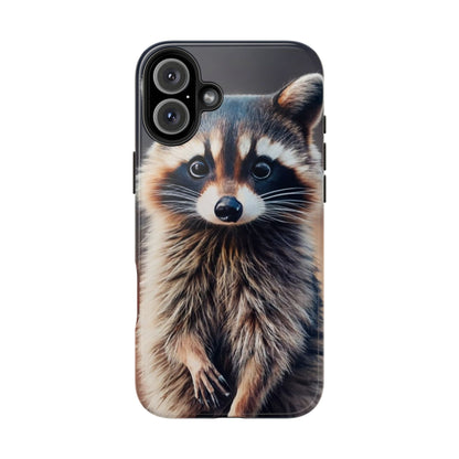 Abstract Raccoon Charm Tough Phone Case