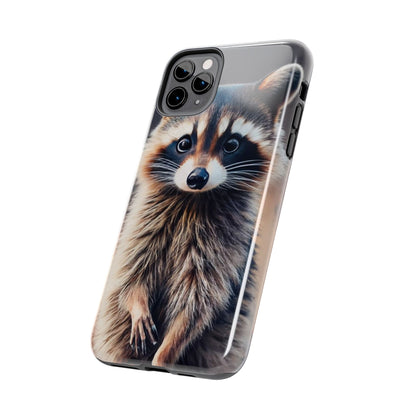 Abstract Raccoon Charm Tough Phone Case