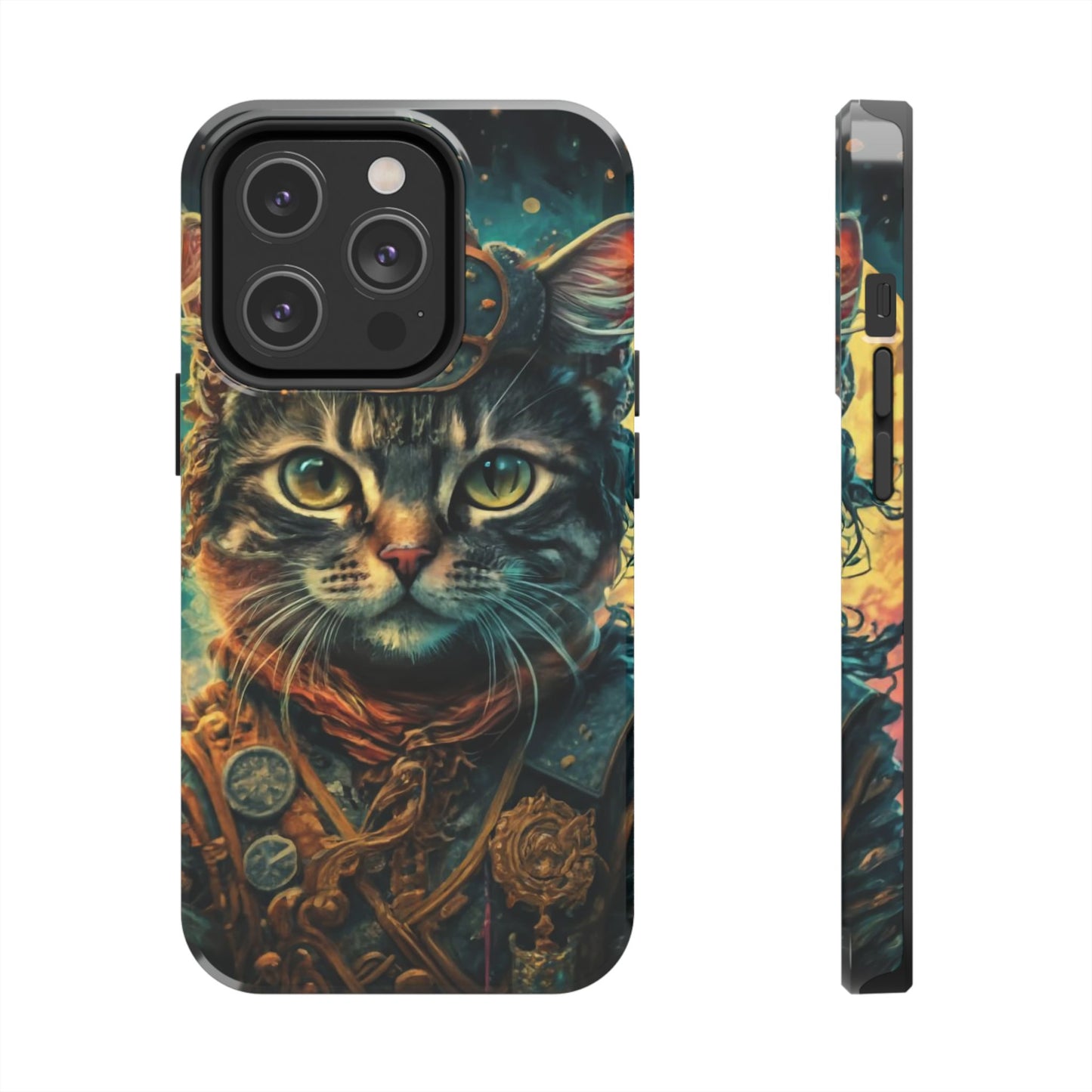 WhimsyCat Starry Night Tough Phone Case