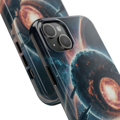 Cosmic Implosion Planet Tough Phone Case