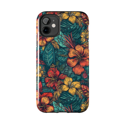 Radiant Frangipani - Hawaiian Tough Phone Case