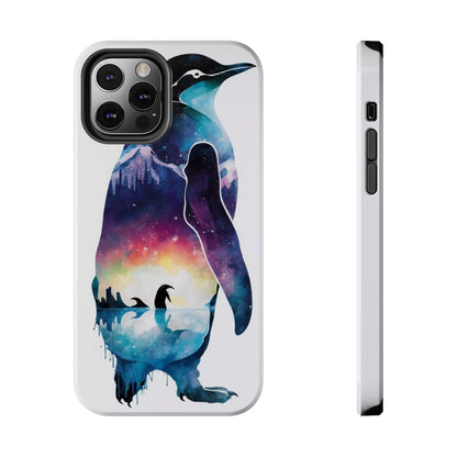 Arctic Majesty Penguin Tough Phone Case