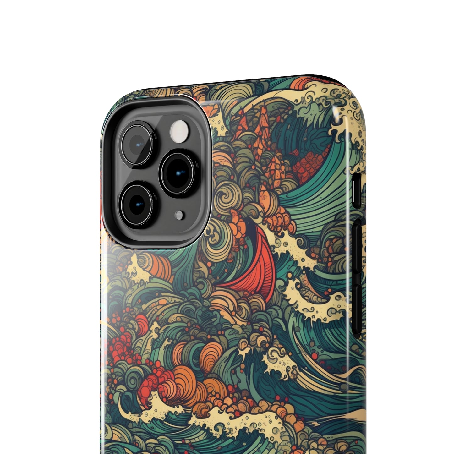 Electric Ocean - Wave of Colors - Tough Phone Cases