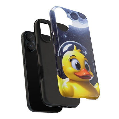 Lunar Space Duck Adventure Tough Phone Case