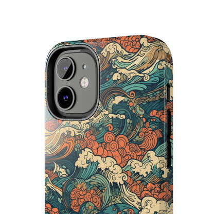 Vibrant Waves - Wave of Colors - Tough Phone Case