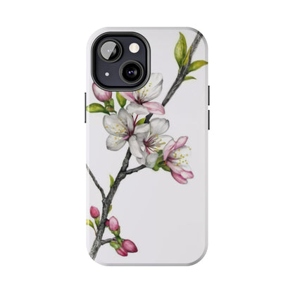 Minimalist Blossom Branch Tough Phone Case