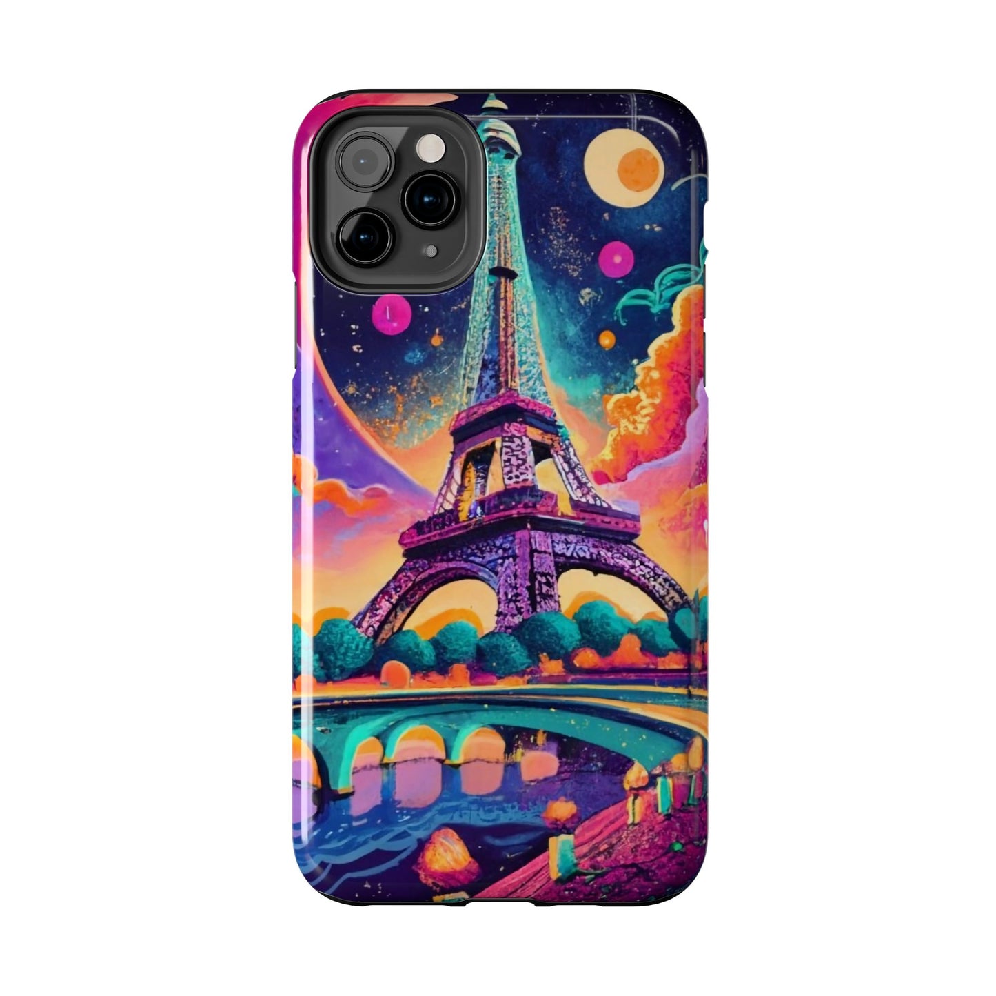 Vibrant Parisian Skyline ArmorGuard Case