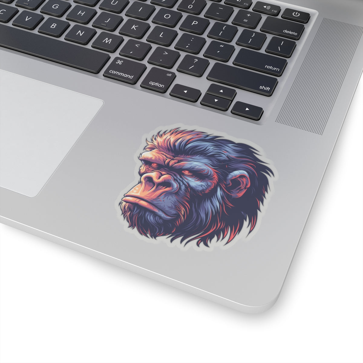 Skeptical Tan Yeti Vinyl Sticker