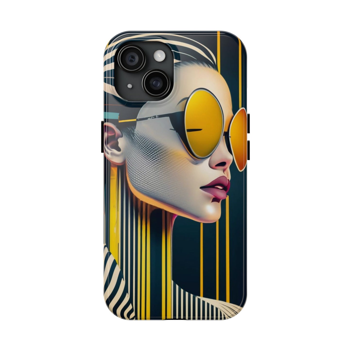 Shinkawa-Inspired Sunglasses Woman Tough Phone Case