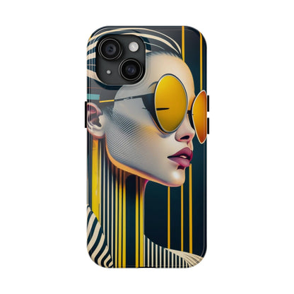 Shinkawa-Inspired Sunglasses Woman Tough Phone Case