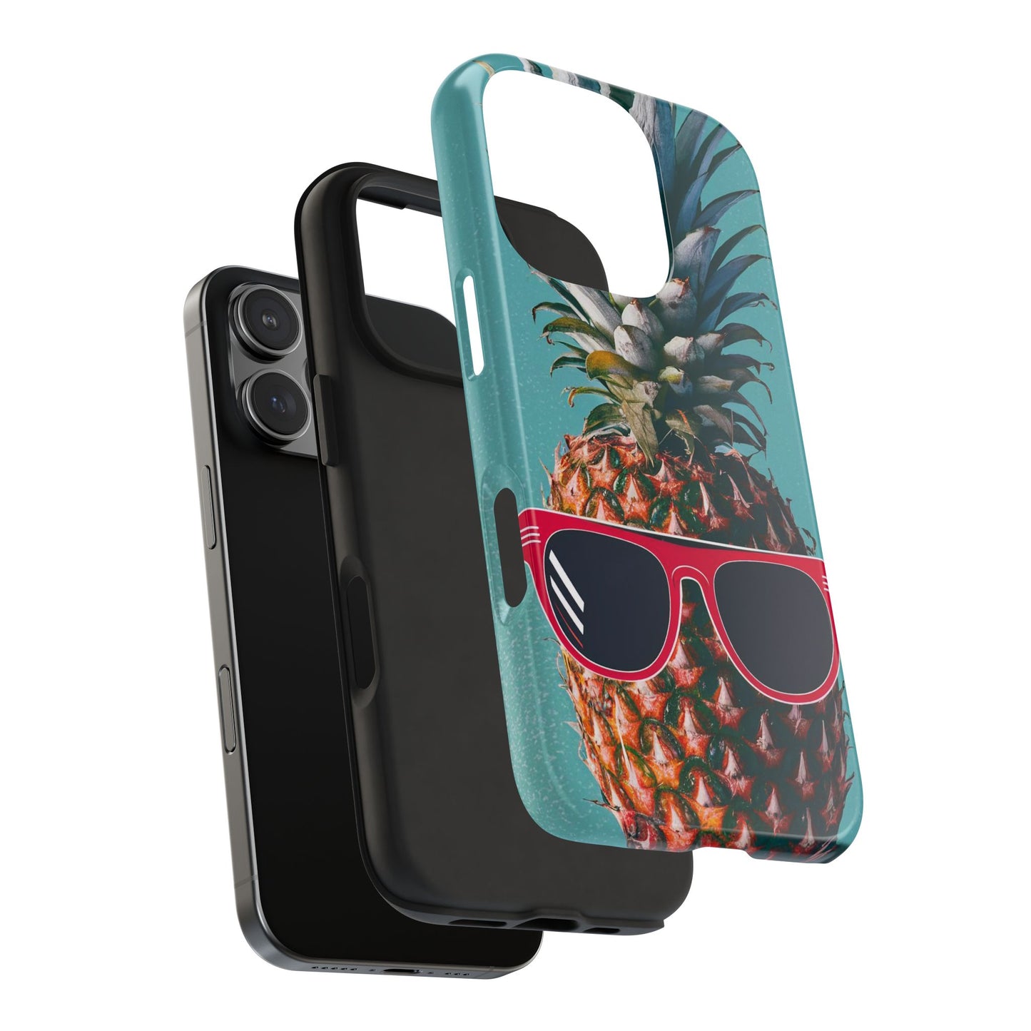 Beach-Ready Pineapple Sunglasses Tough Phone Case