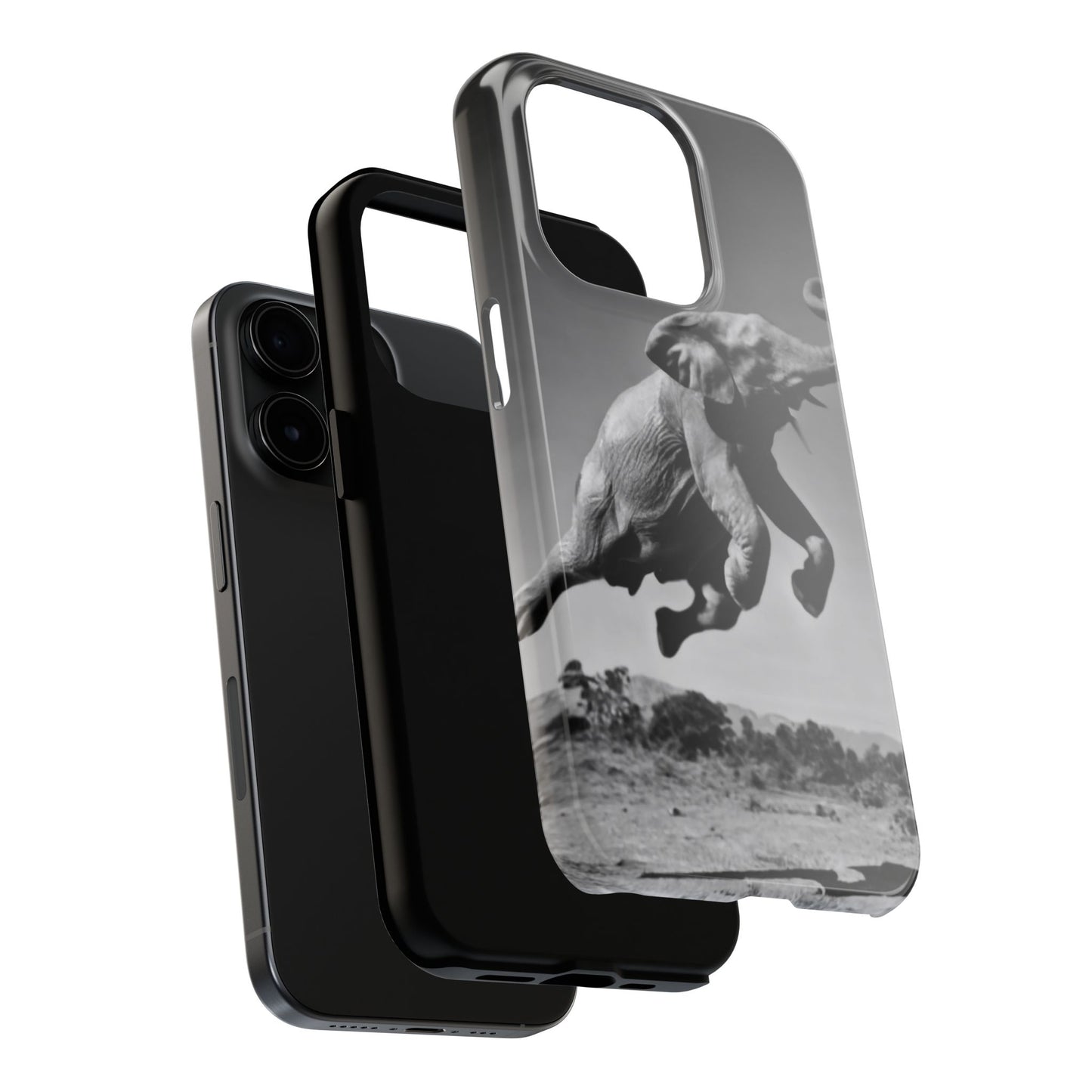 Majestic Elephant Leap Tough Phone Case