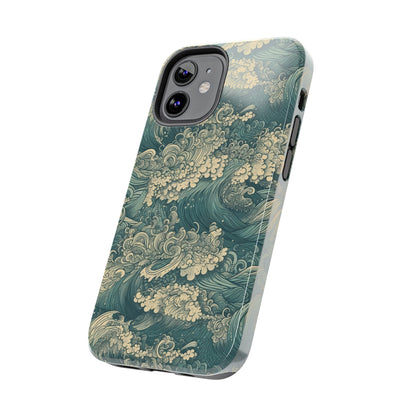 Tranquil Tides - Wave of Colors - Tough Phone Case