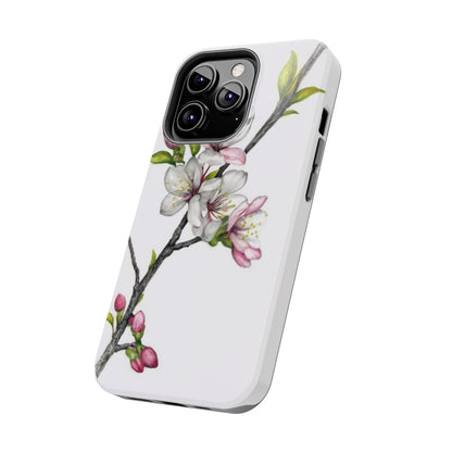 Minimalist Blossom Branch Tough Phone Case