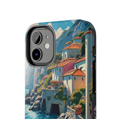 Coastal Dreamscape Boat Tough Phone Case