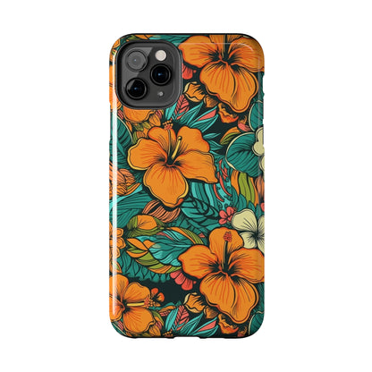 Sunset Tiare - Hawaiian Tough Phone Case