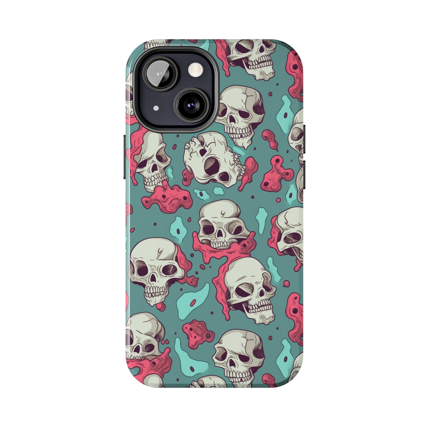 Skull Splasher - Deathly Protection - Tough Phone Case