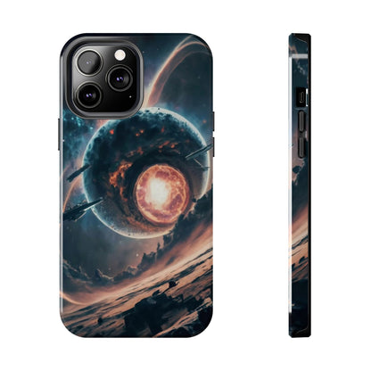 Cosmic Implosion Planet Tough Phone Case