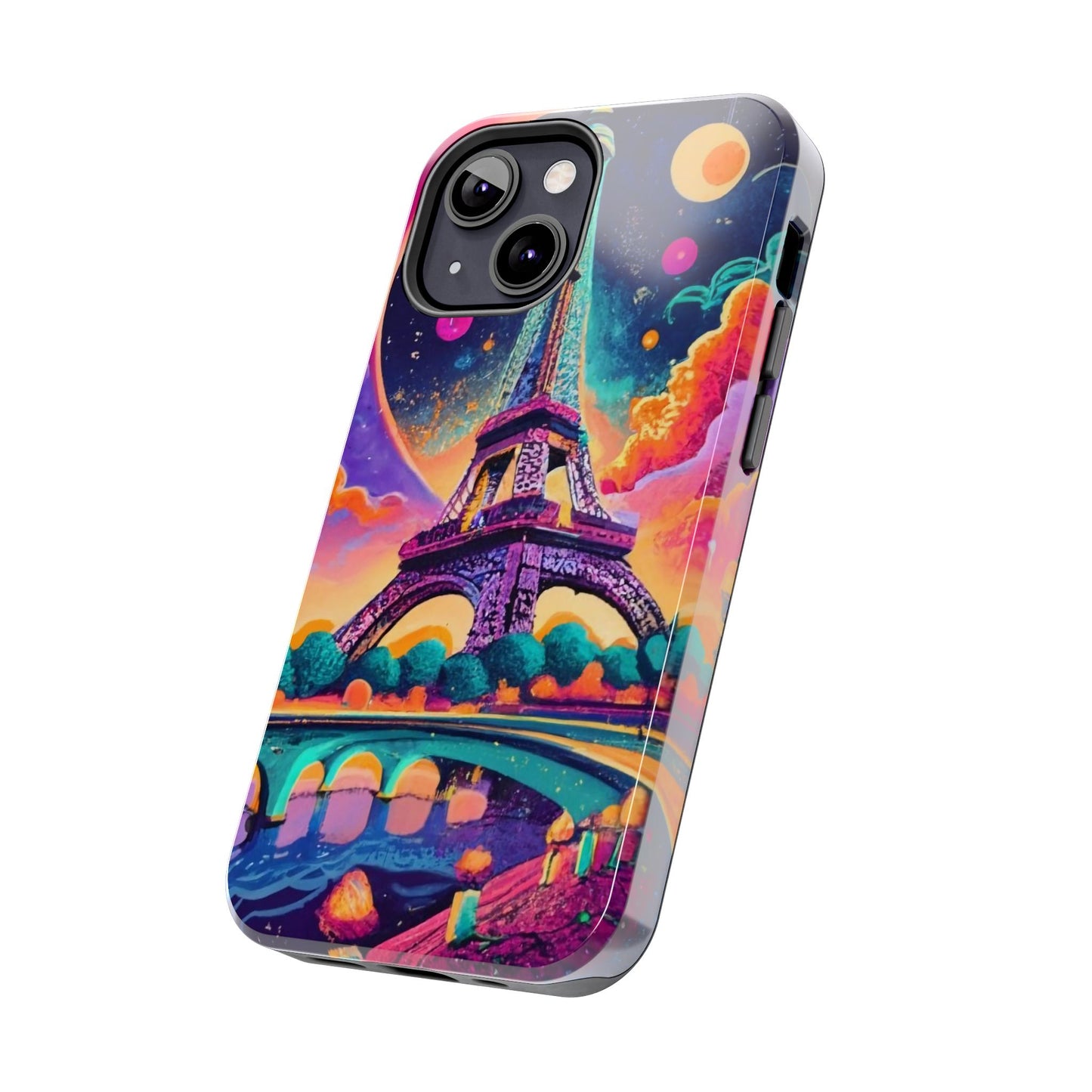 Vibrant Parisian Skyline ArmorGuard Case