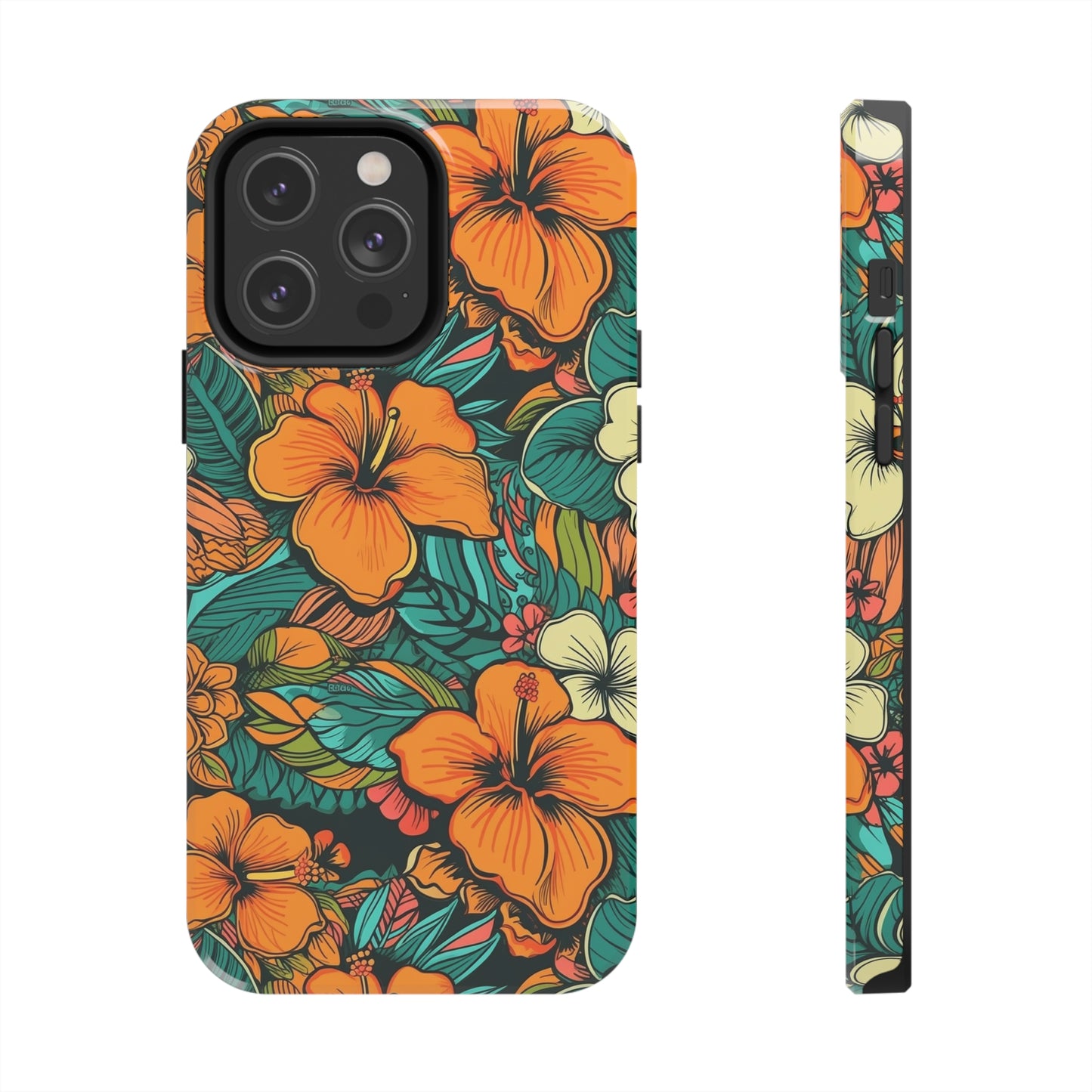 Sunset Tiare - Hawaiian Tough Phone Case