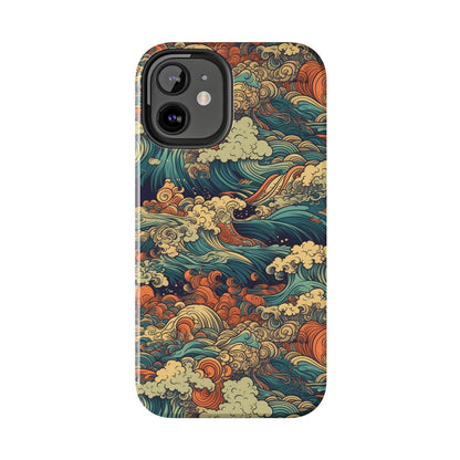 Colorburst Coast - Wave of Colors - Tough Phone Case