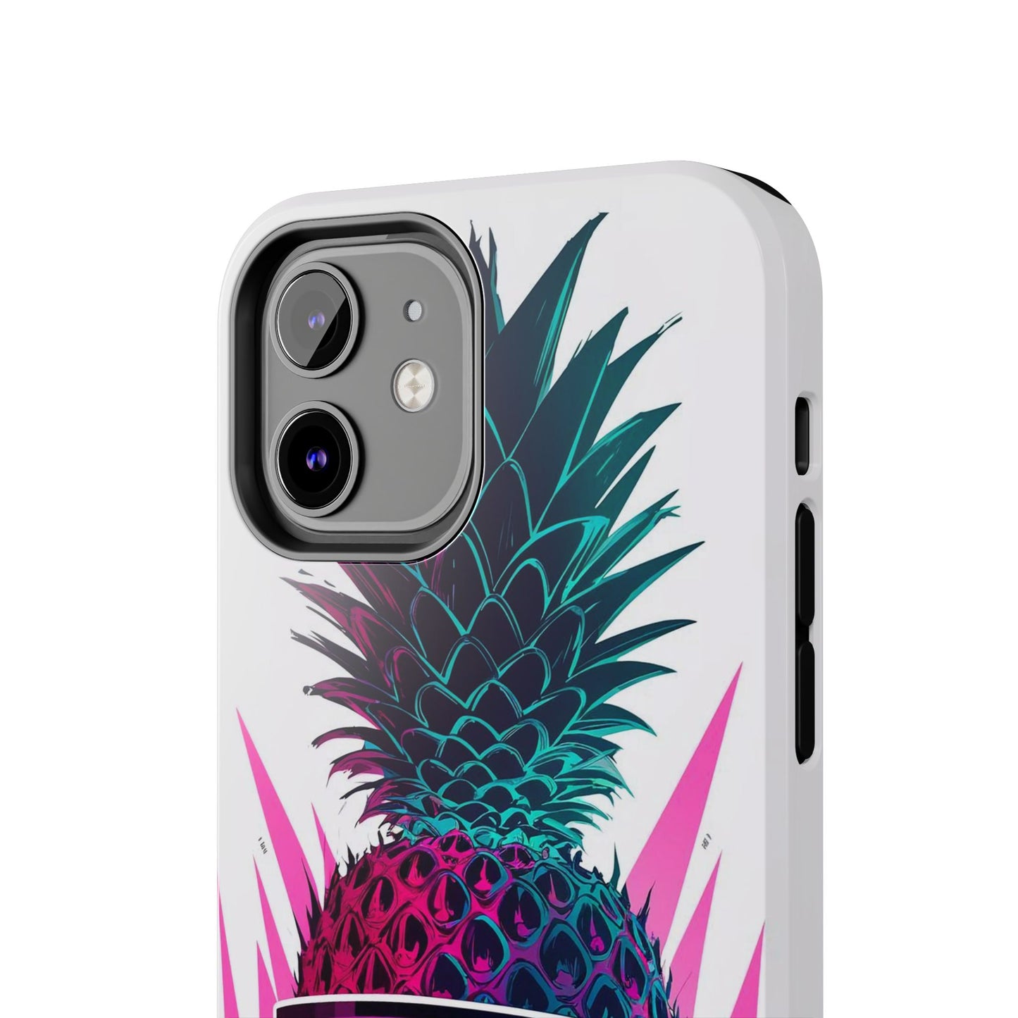 Sunglass Clad Pineapple Funk Tough Phone Case