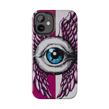 Dual-Tone Winged Eye iPhone Case