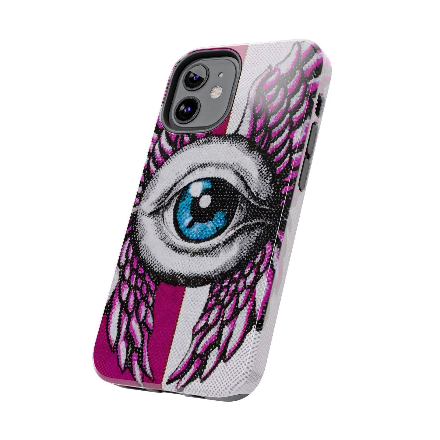 Dual-Tone Winged Eye iPhone Case