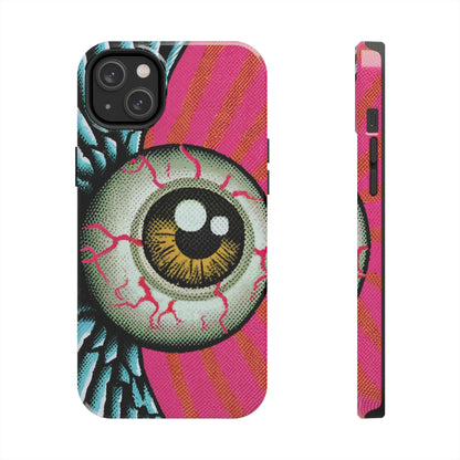 Winged Eye Pop Art Tough iPhone Case