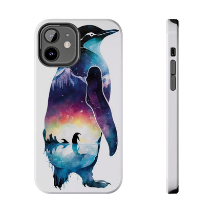 Arctic Majesty Penguin Tough Phone Case