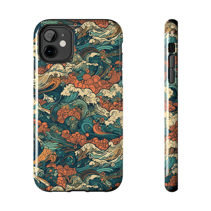 Vibrant Waves - Wave of Colors - Tough Phone Case