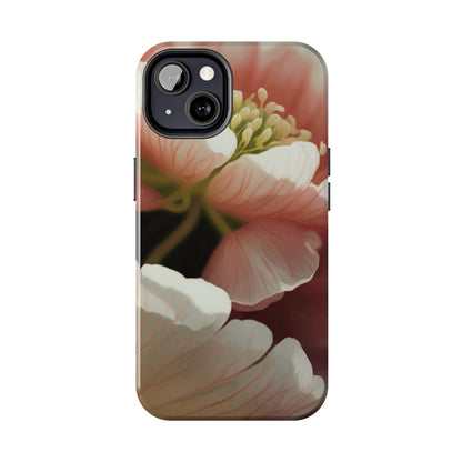 Pink Petal Watercolor Bloom Tough Phone Case