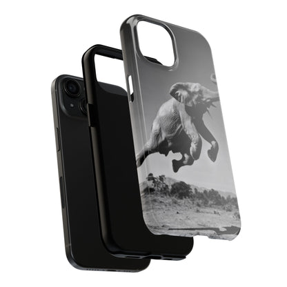 Majestic Elephant Leap Tough Phone Case