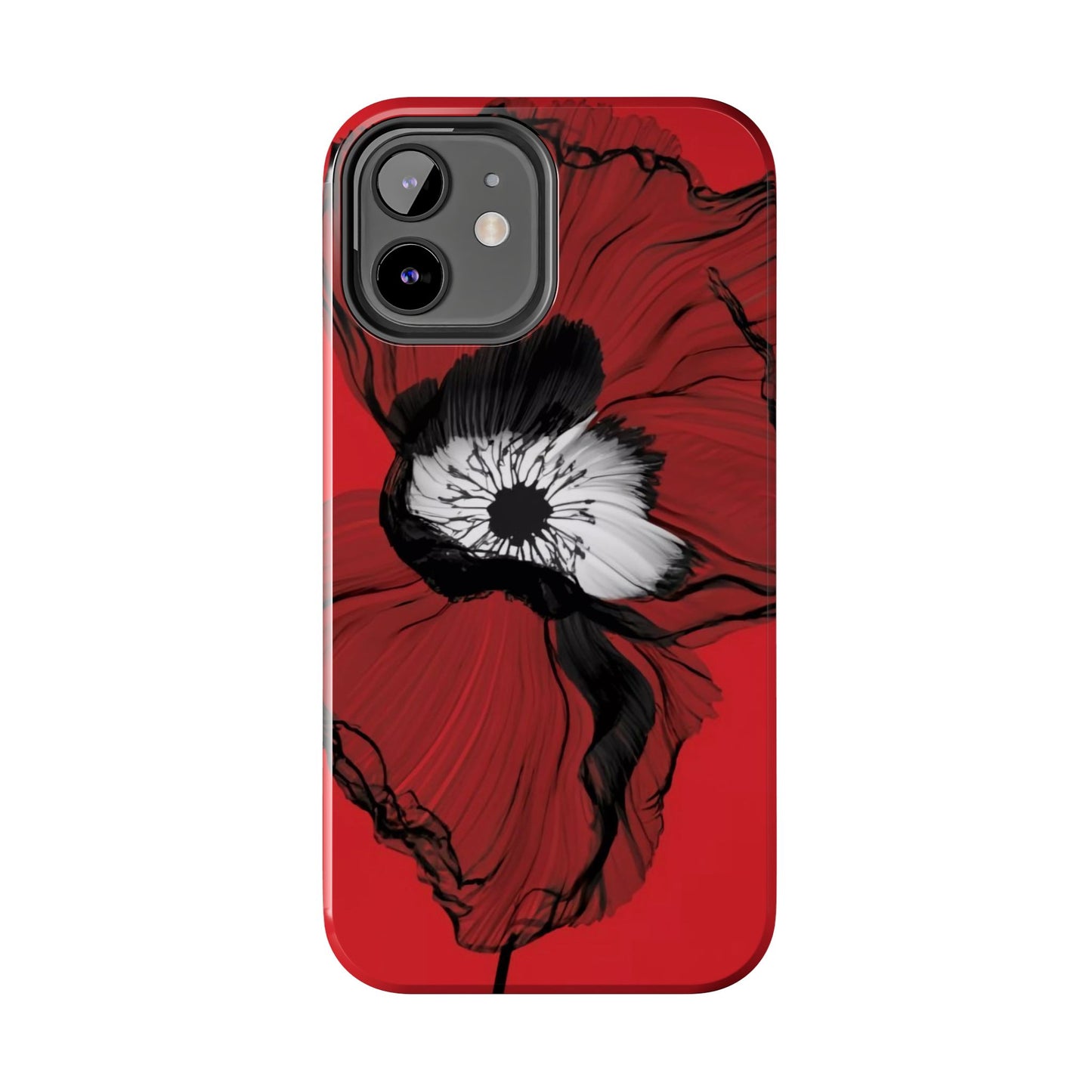 Crimson Bloom Defender Case