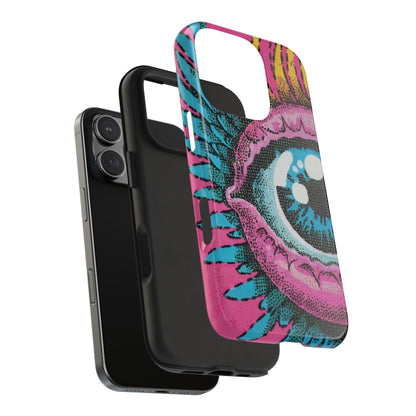 Blue Wing Vision Tough iPhone Case