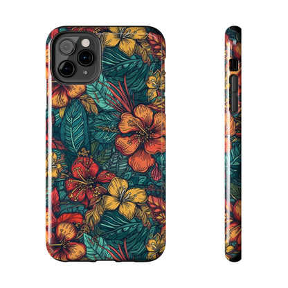 Radiant Frangipani - Hawaiian Tough Phone Case