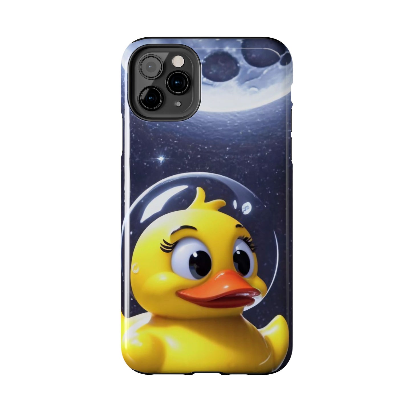 Lunar Space Duck Adventure Tough Phone Case