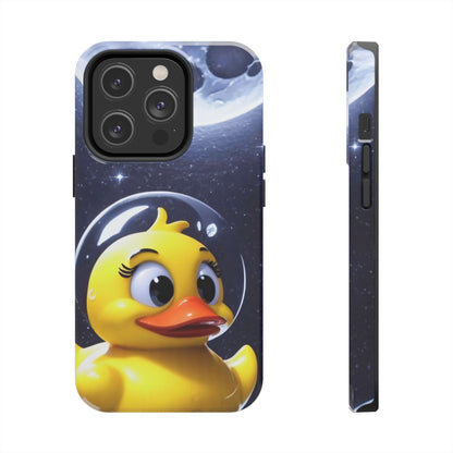 Lunar Space Duck Adventure Tough Phone Case