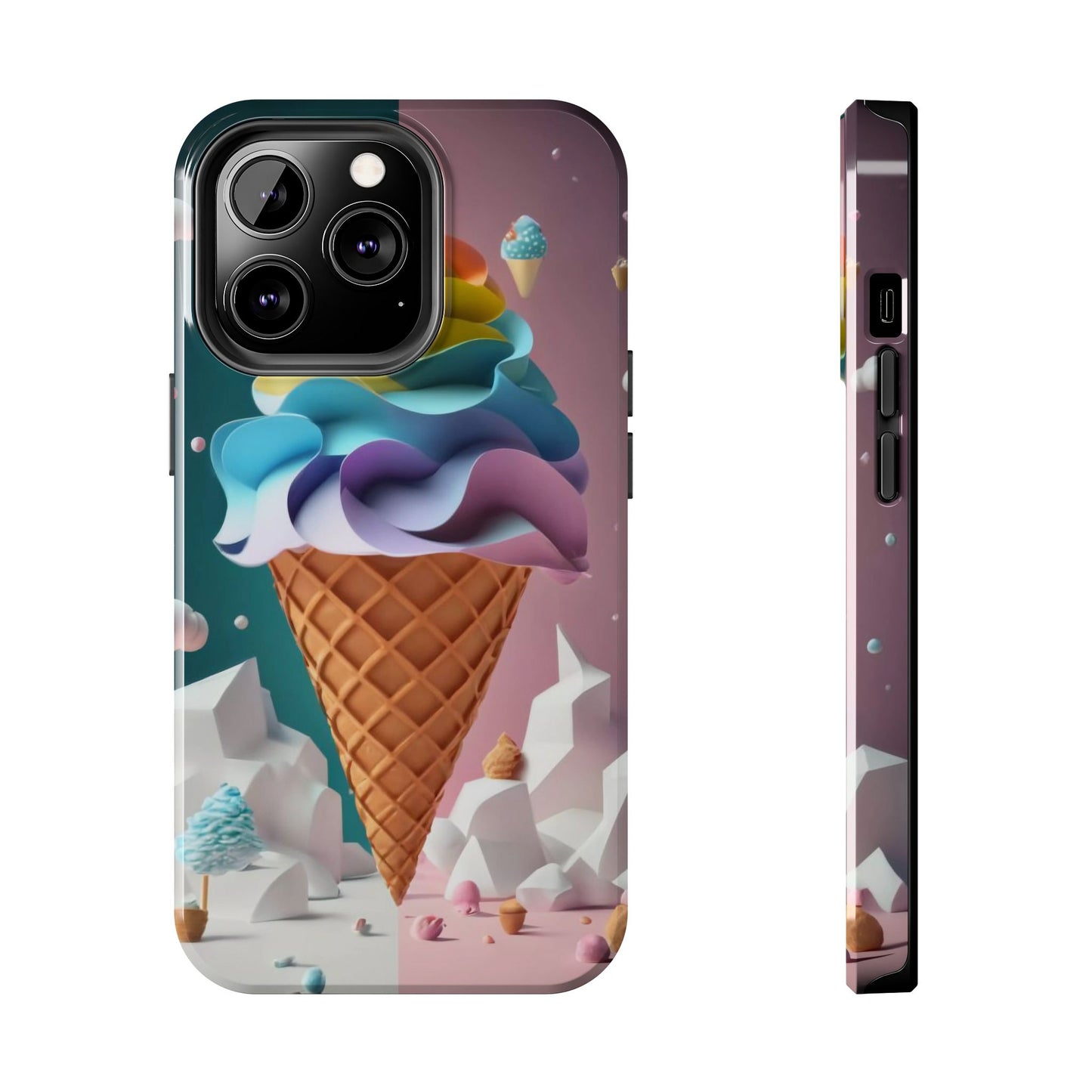 Swirling Scoops Defender Case
