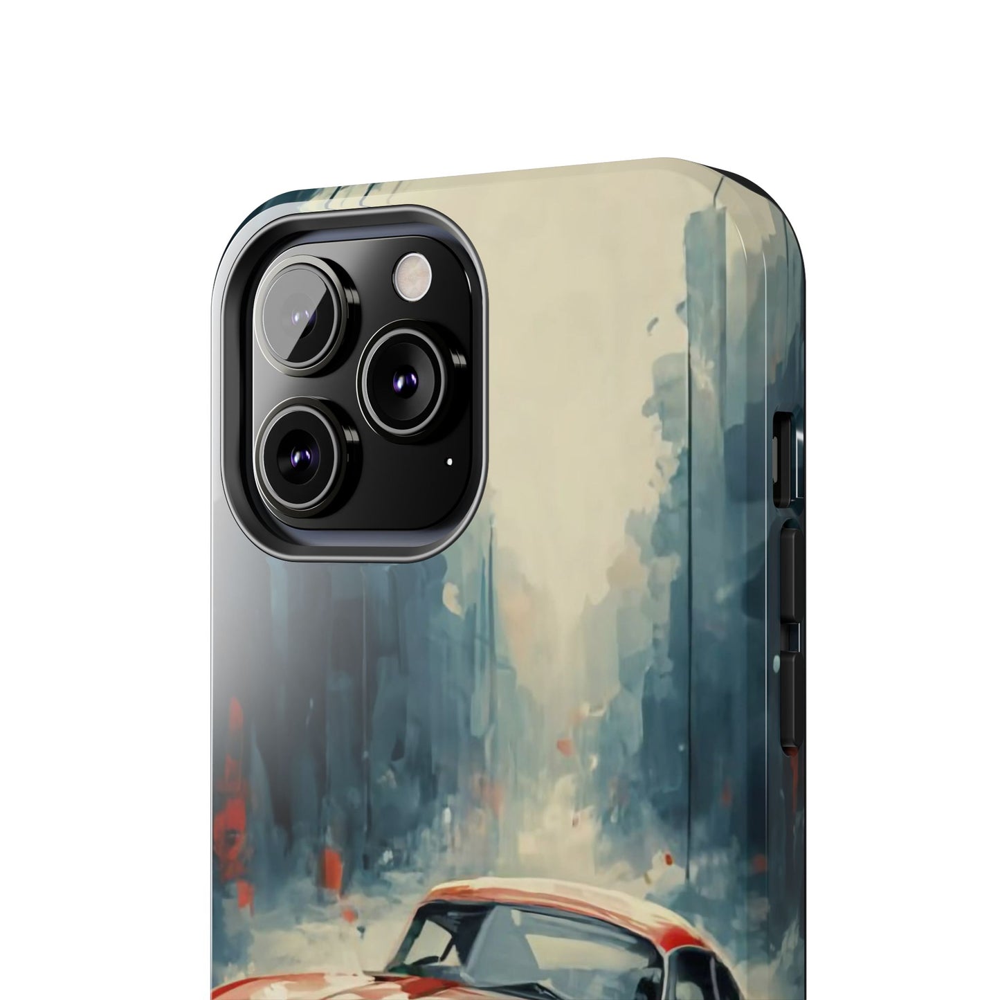 City Drive Red Sports Car Tough Phone Case