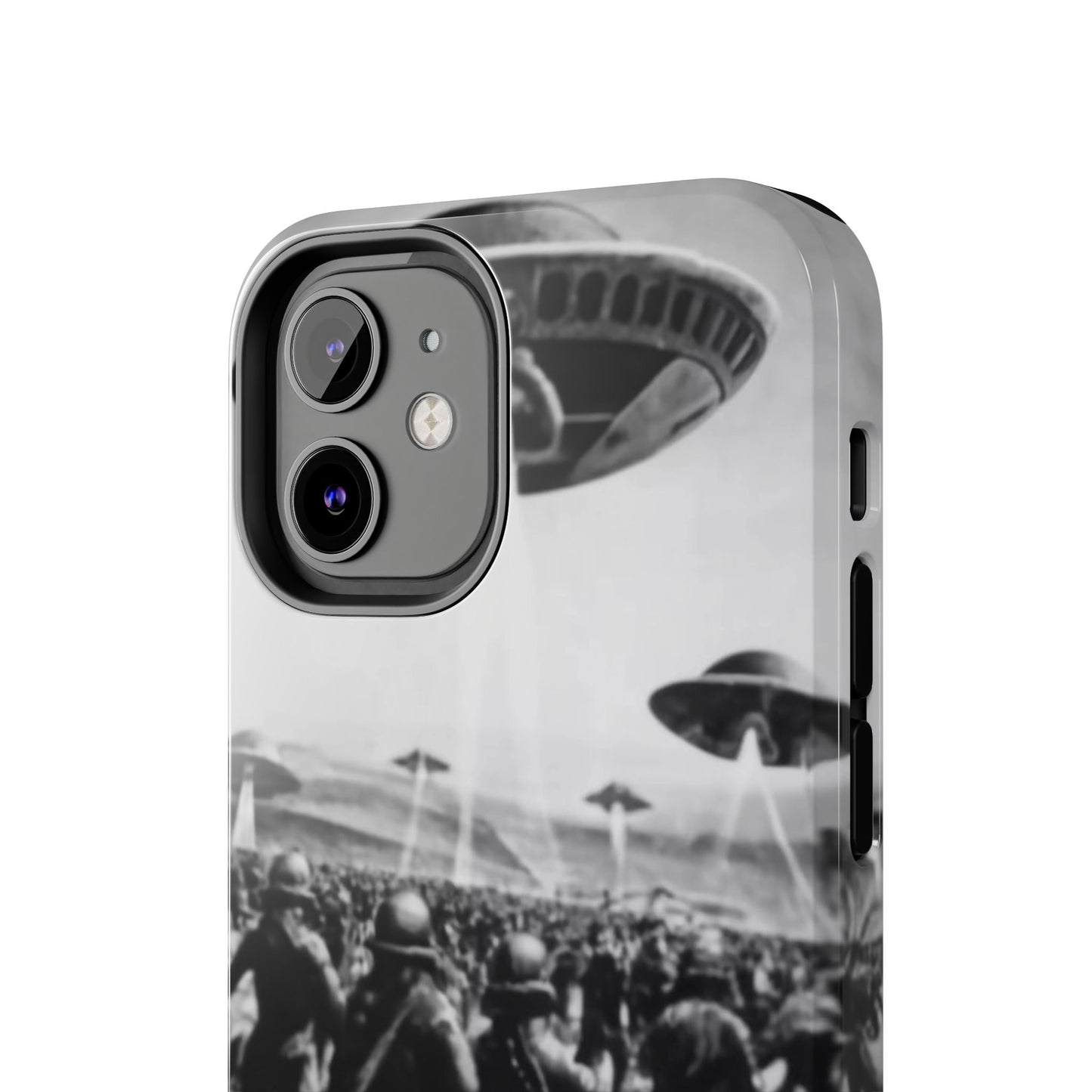 RetroWar UFO Encounter Tough Phone Case