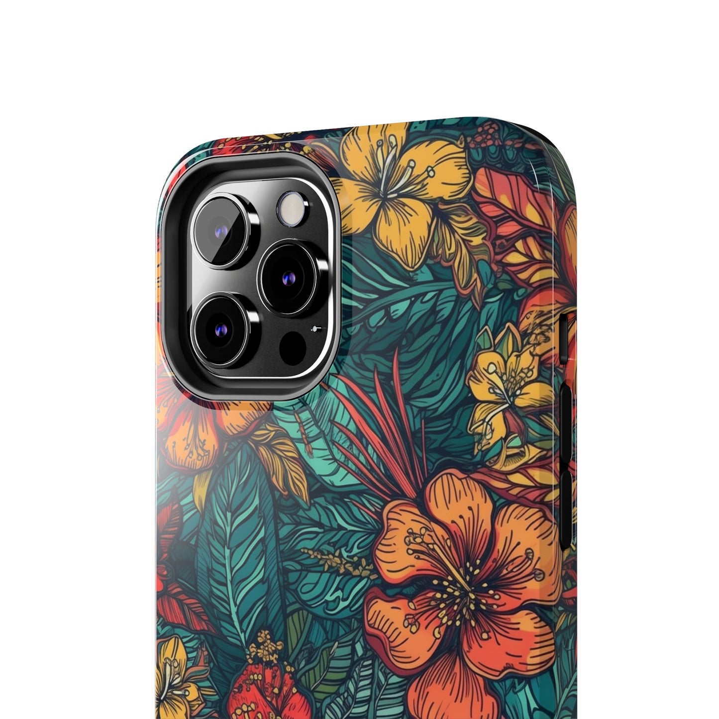 Radiant Frangipani - Hawaiian Tough Phone Case